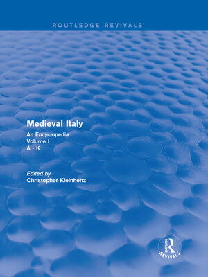 cover image of Routledge Revivals